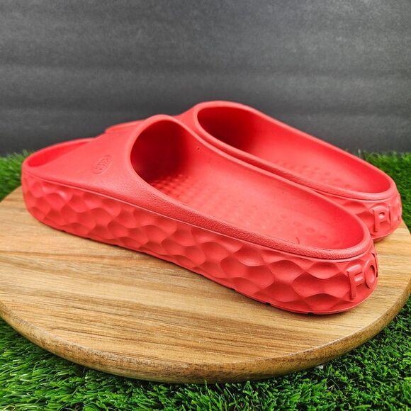 G/FORE Fore Play Slide Sandals Shoes Mens Size 11 Red Slip On Comfort Golf main image 3